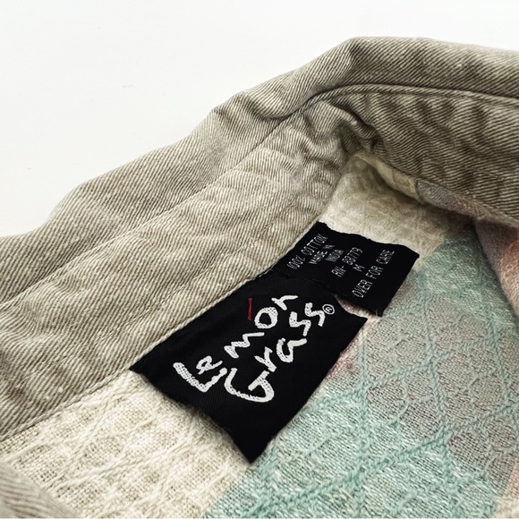 Vintage Plaid Button-Front Top | Size M - Picture 12 of 12